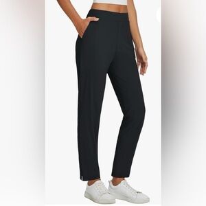 Baleaf Women's Black Stretch Joggers / Pants, Size M